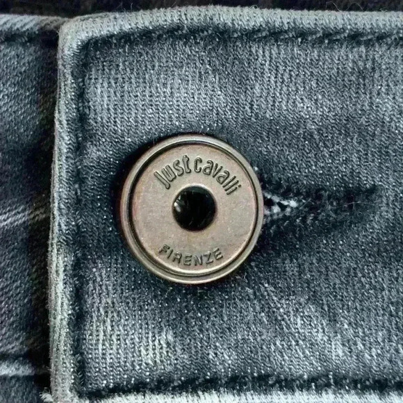 Just Cavalli Denim Mini  Skirt - Picture 4 of 10